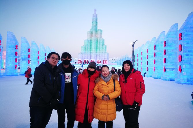 2-Day Group City Tour Package with Harbin Ice and Snow Festival - Day 2 morning: Ice swimming show and ropeway rides that make the cold feel worth it