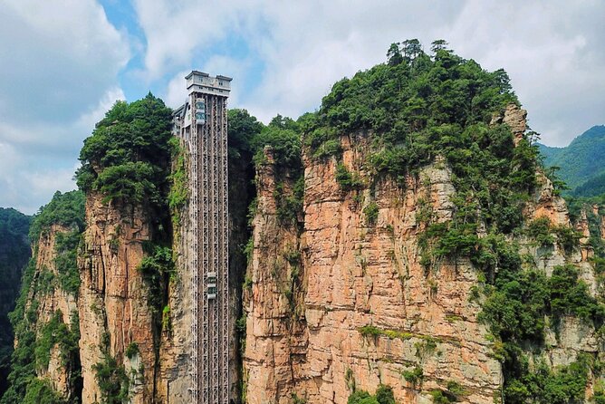 3-Day "A Bite" Of Mysterious West Hunan Tour (Zhangjiajie+Fenghuang) - BaiLong Elevator: A 326-Meter Shortcut to Better Views