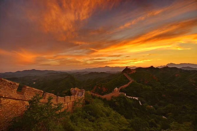 All inclusive Private Sunset Walking Tour at Jinshanling Great Wall from Beijing - From Houchuankou Gate to the west 5-hole viewpoint, what the walking really feels like