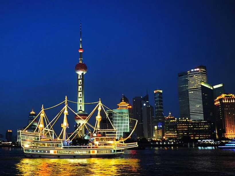 Amazing Shanghai Night Lights:River Cruise &Private Transfer - How much is $126, and what you get for it