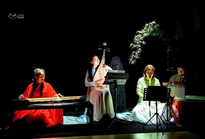 Beijing Hands-On Culture Tour: Tea, Instrument, Calligraphy - Guqin class: plucking strings on a 3,000-year instrument