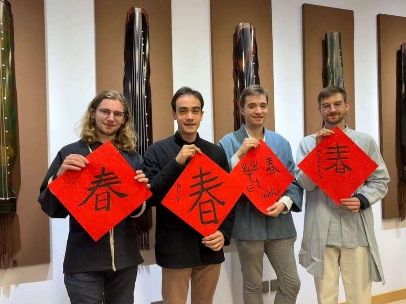 Beijing Hands-On Culture Tour: Tea, Instrument, Calligraphy - Calligraphy with brush and ink: write your name, not just copy strokes