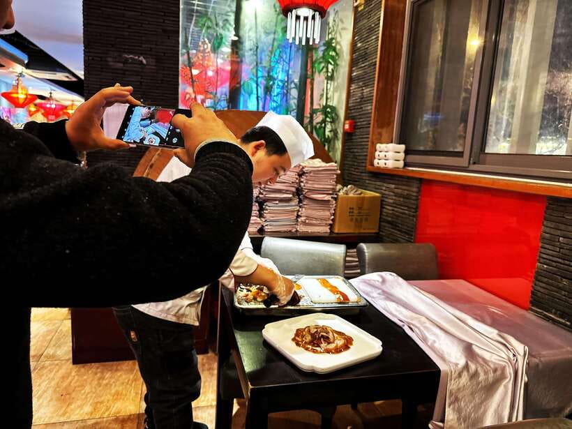 Beijing Hutong Food Crawl Delights: Peking duck, Hotpot&More - Dongsi Hutongs by night: where your food crawl starts