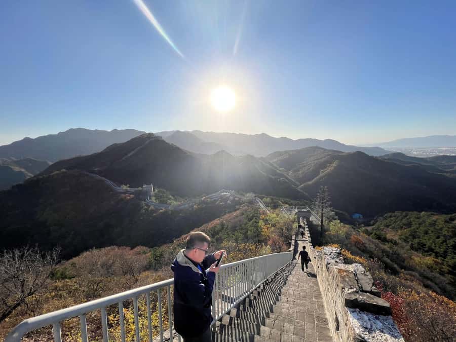 Beijing Jinshangling Great Wall QR Code Ticket And Tour Item - Walking This 15 km Ming Dynasty Section: what you are actually seeing