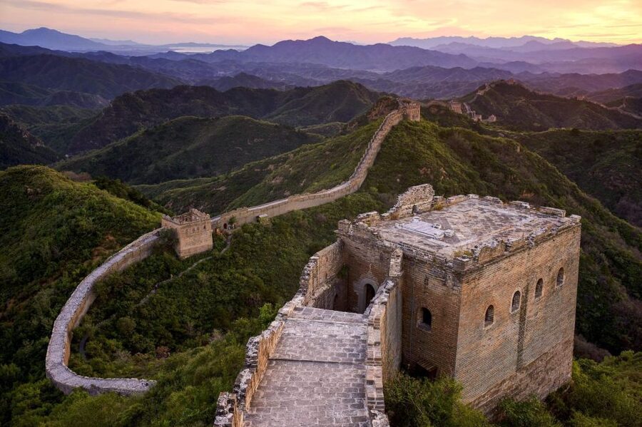 Beijing: Jinshanling and Simatai Wall&Gubei Watertown Tour - Simatai Great Wall at night: lantern path, 10 watch towers, and views back to town