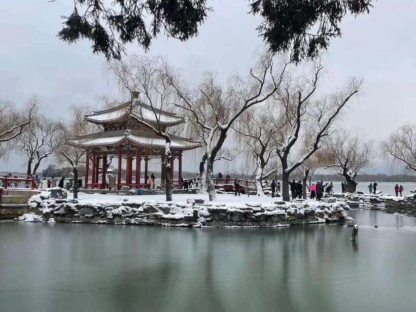 Beijing: Longing Gorge Ice Festival w/Optional Activities - Option 2: Ming Tombs at Dingling Underground Palace, Then Longqing Gorge