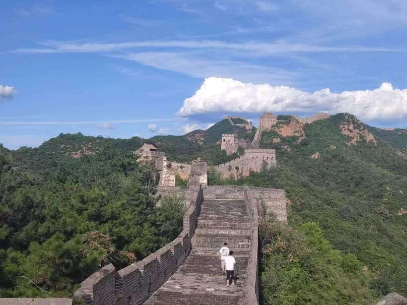 Beijing: Private Tour to Jinshanling Great Wall with Option - Jinshanling Great Wall feels more intact than the crowded postcard parts