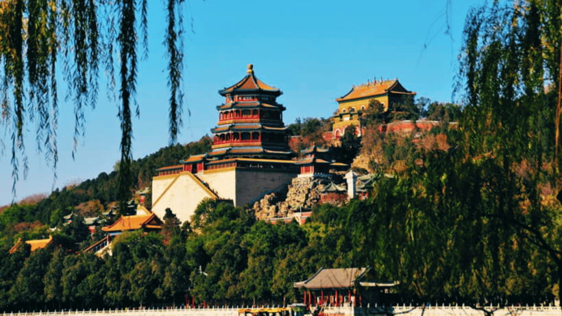 Beijing: Summer Palace Admission Ticket and eGuide - Living quarters and Hall of Jade Ripples: a calmer pace