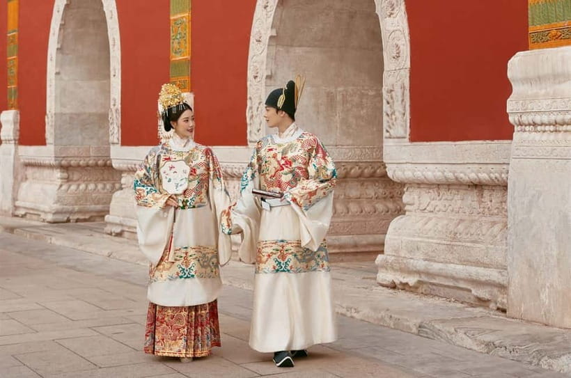 Beijing Traditional Hanfu Experience & Photoshoot for Groups - Quick Hanfu Photoshoot Highlights (Beijing)