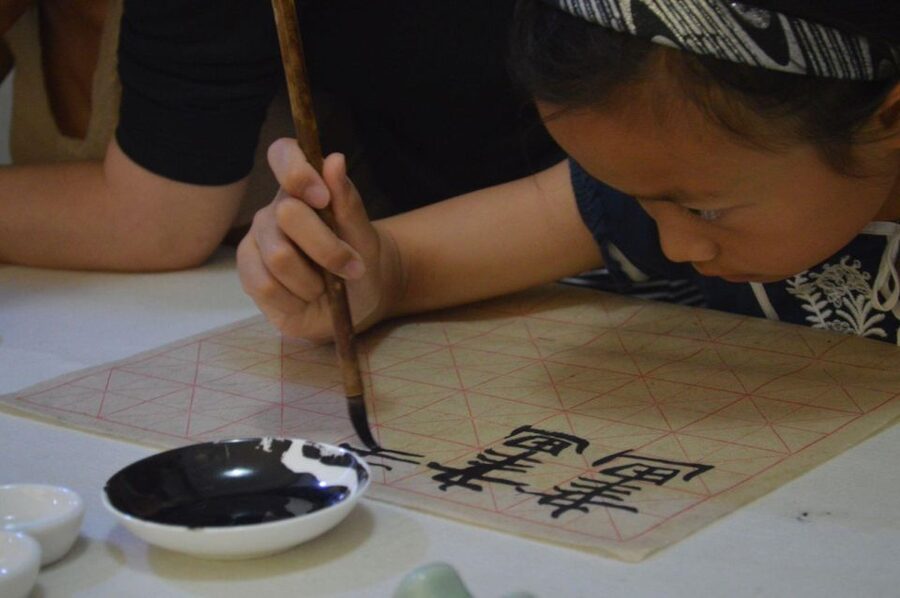 Beijing Wangfujing Calligraphy Class Nearby Forbidden City - Finding Sun World Dynasty Hotel Lobby in Wangfujing