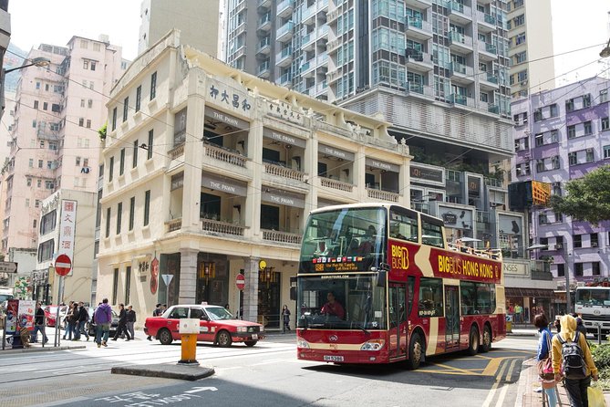 Big Bus Hong Kong Open Top Hop-On Hop-Off Sightseeing Tour - Starting at Central Ferry Pier No.7 and hitting the Mid-Levels Escalator area