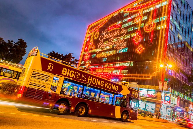 Big Bus Hong Kong Panoramic Night Tour by Open-Top Bus - Temple Street and Yau Ma Tei: where the night turns into real people-watching