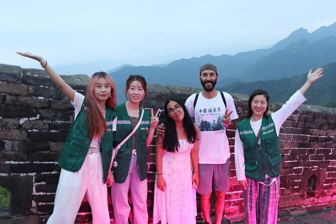 BusDa-Sunset Glow at Mutianyu Great Wall Night Bus Tour w/ Ticket - Mutianyu Great Wall after dark, when the Wall finally feels calm