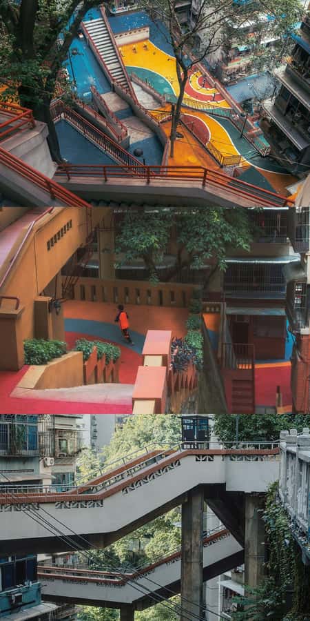 Chongqing 4-hour Hidden City Walking Tour with Local Guide - Chongqing Auditorium and square dancing in the center of everyday life