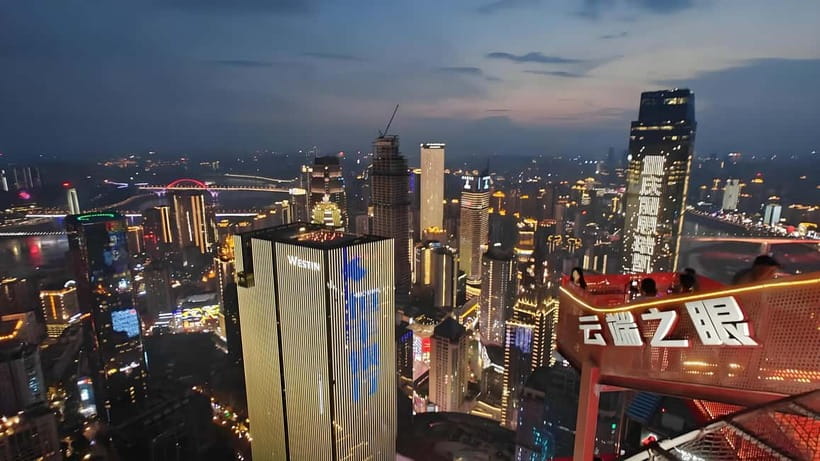 Chongqing: 520m-high Eye Skyview Deck Ticket for Adult - Getting to the 67th floor: the route that keeps you from wasting time