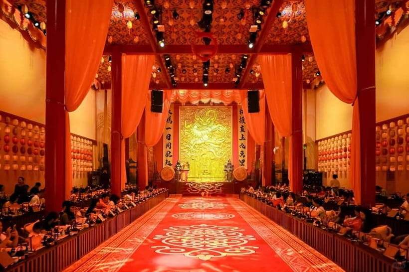 Chongqing: Qingyu Banquet Experience with Show and Dinner - What you actually eat: included Sichuan dishes and seasonal swaps