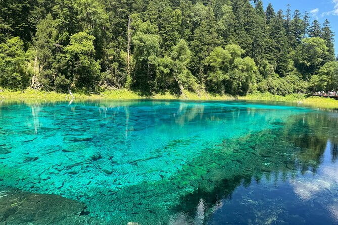 Classic 3-Day Jiuzhaigou Private Tour(Transportation+Tickets) - Day 2: full Jiuzhaigou National Park day with reserved tickets and internal bus