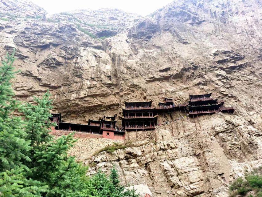 Datong: Temples and Grottoes day tour with tickets options - Hanging Monastery: the cliff temple that mixes three belief systems