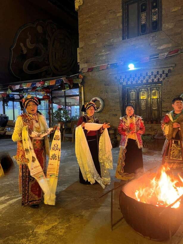 From Chengdu: Tibetan Village Live as a Tibetan Day Tour - Ganbao Tibetan Village: old stone streets, prayer flags, and why it feels specific
