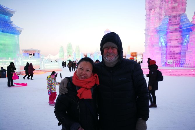 Full Day Private Tour to Harbin Ice and Snow Festival - Sun Island Snow Fair: a calm start on the birthplace of Chinese snow art
