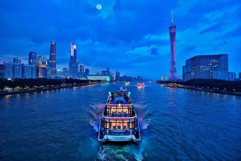 Guangzhou: Pearl River 1-hour Night Cruise (Optional Piers) - Pick the Best Pier: Xidi, Haixinsha, Tianzi, Canton Tower Fortune, Provincial Federation, Dashatou