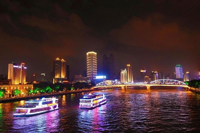 Guangzhou Pearl River Night Cruise and Canton Tower Private Tour - The easy walking loop: Haixin Pedestrian Bridge, Huacheng Square, and more