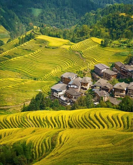 Guilin Longji: Rice Terrace with Oil-Tea Demo & Zhuang Lunch - From Guilin to Longsheng County: a long, scenic mountain start
