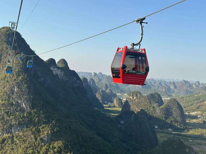 Guilin: Private Mountains and Rivers Day Tour - The step climb at Xianggongshan and what to expect when you get there