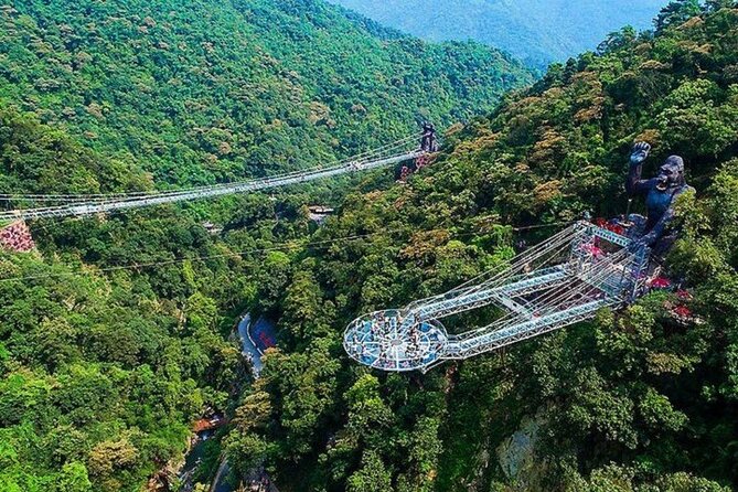 Gulong Gorge Glass Bridge and Underground River Cave Private Tour - The glass walkway and bridge: what you get from a 99% transparent path