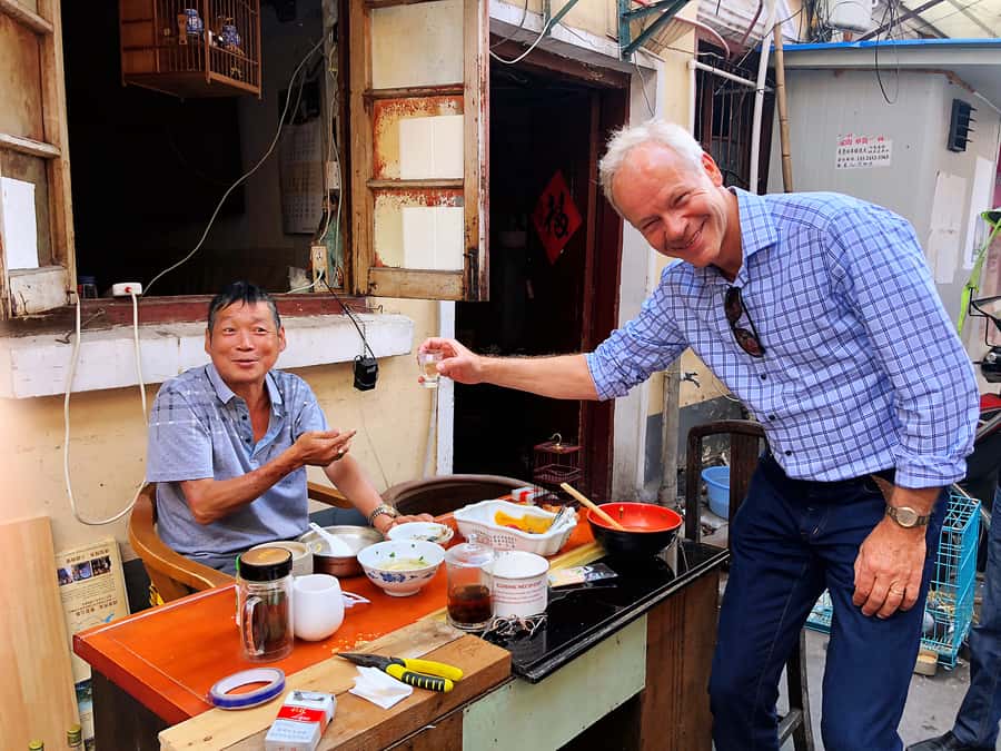 Half-Day Old Shanghai Small Group Bike Tour (Day & Night) - Meeting at Okura Garden Hotel, Then Getting Comfortable Fast