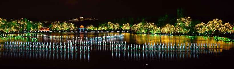 Hangzhou: Impression West Lake Show(Enduring Memories of HZ) - The water-stage setup: what you’ll actually be watching from the shore