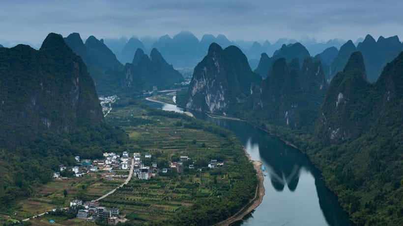Highlights from Guilin to Yangshuo Full Day Private Tour - Li River Bamboo Rafting From Fuli Pier, the Calm Part of the Day