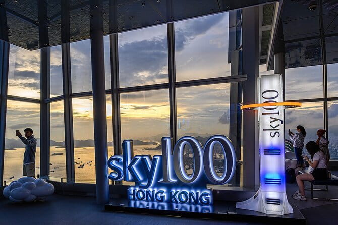 Hong Kong Peak Tram and Sky Terrace 428 Tickets (Optional) - The Peak Tower at the top, shopping and food around your viewpoint