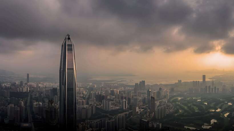 Iconic Shenzhen Skyscraper - Ping An Finance Center - Where the tower sits in Shenzhen, and what that means for your day