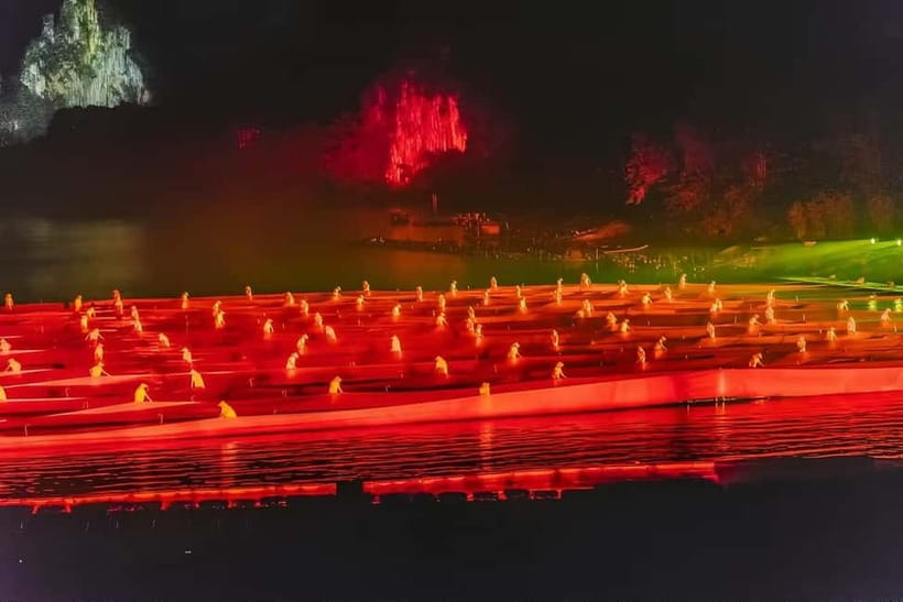 Impression of Liu Sanjie in Yangshuo, Guilin - Getting your bearings at the theater, then settling in