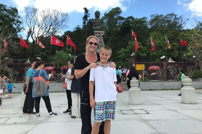Lantau Island Private Tour w/ Transport & English speaking guide - Ngong Ping Village, the calm bridge between the ride and the landmarks