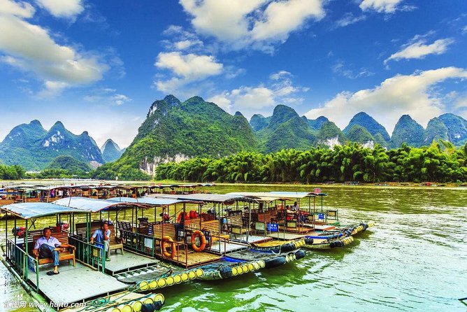 Li River Cruise with bamboo Rafting & Xianggong Hill Private Tour - Key highlights to know before you go