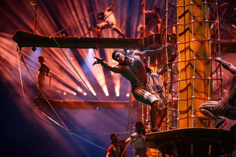 Macau: House of Dancing Water Show Ticket - What You See in 90 Minutes, Stunts to Aerial Moments