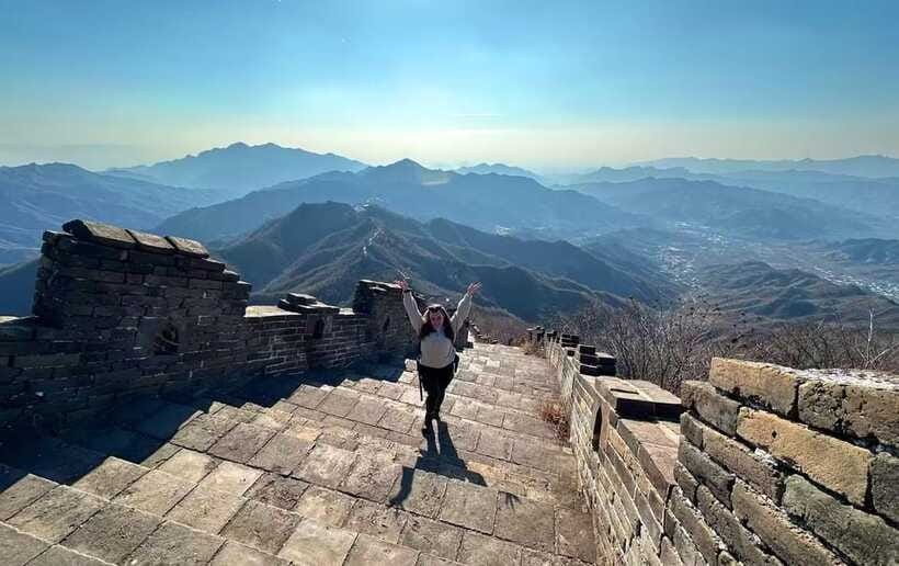 Mutianyu Great Wall 5-KM Premium Hike Covering All Landmarks - The return to Beijing: 15:00 bus, back by 17:00