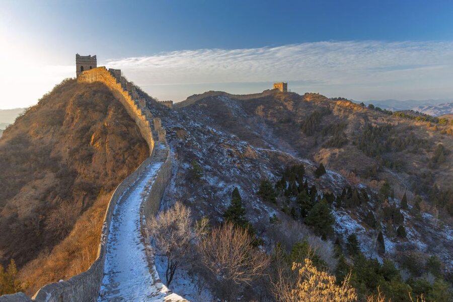Mutianyu Great Wall Bus Group Tour - On the wall at Mutianyu: about 3 to 4 hours of real hiking time