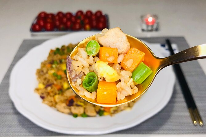 Online Cooking Class Fried Rice by Sunflower Li - Shopping ahead: what you need to have ready