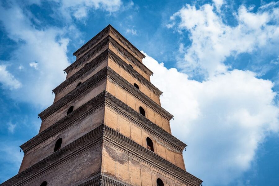 Private Big Wild Goose Pagoda Buddhism Walking Tour - Bell Tower pickup and the subway ride, like a local route