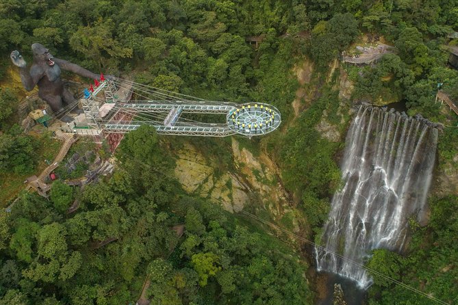 Private Day Tour to Gulong Canyon Glass Bridge from Guangzhou - The hill climb up to the Nine-Waterfall area