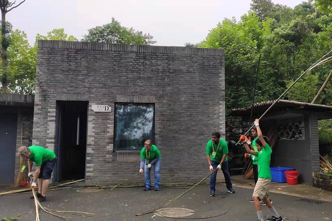 Private Dujiangyan Panda Base Panda Rescue Center Volunteer for a Day - Lunch at the center, then a slower walk through the grounds