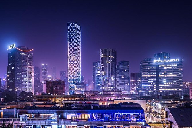Private Night Sightseeing Tour of Beijing - National Center for the Performing Arts: the lighting show you will remember