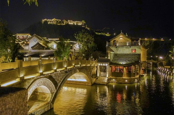 Private Simatai Great Wall and Gubei Water Town Night Tour from Beijing - Gubei Water Town After Dark, Snaking Lake Views and Shop Stroll