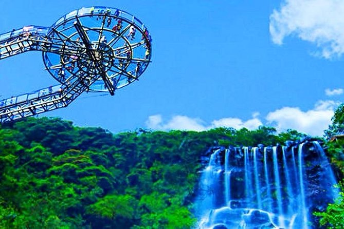 Private Tour to Gulong Canyon with Glass Bridge and Water Falls from Guangzhou - Waterfalls you can actually hear, not just see