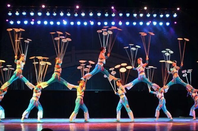 Private Tour to Pearl Market Acrobatic Show & Peking Duck Dinner - Red Theatre Beijing acrobatics, included seating details