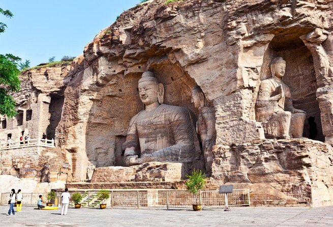 Private Tour to Yungang Grottoes, Hanging Temple and Wooden Pagoda from Datong - Morning at Hengshan Hanging Temple (Xuankong si)