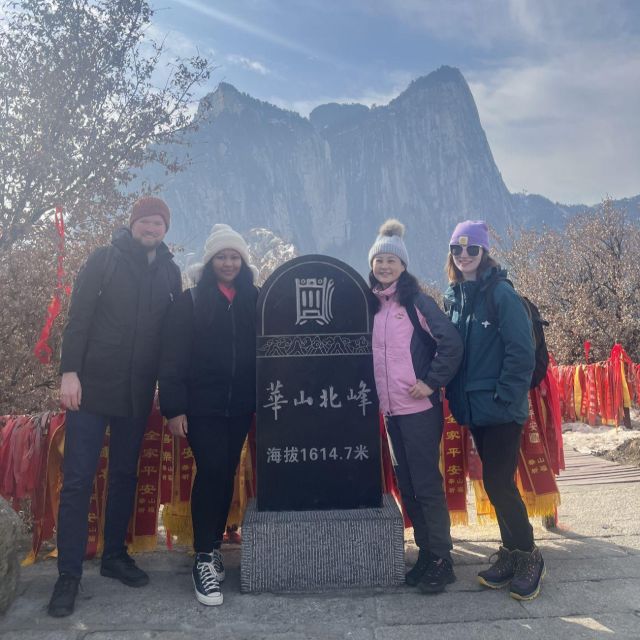 Private Xian Mt. Huashan Adventure Tour: Explore in Your Own - A Private Huashan Day With Time to Hike on Your Own